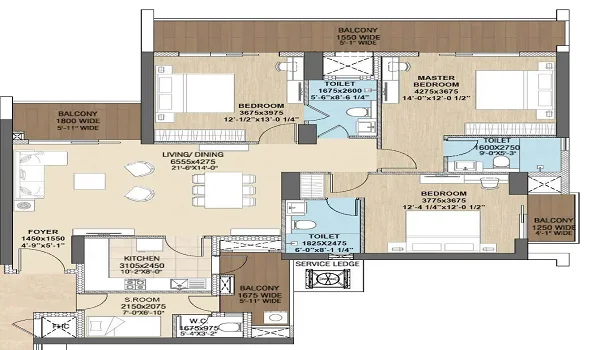 Birla Evara Floor Plan